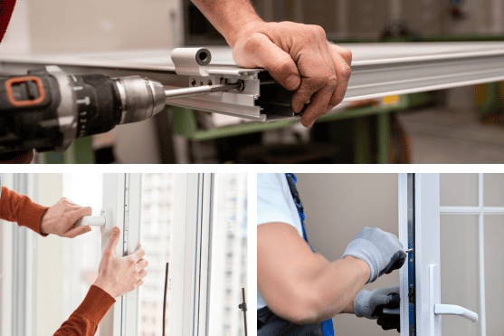 Reparação de Dobradiças - Portas e Janelas SOS 24H/7 profissional em 